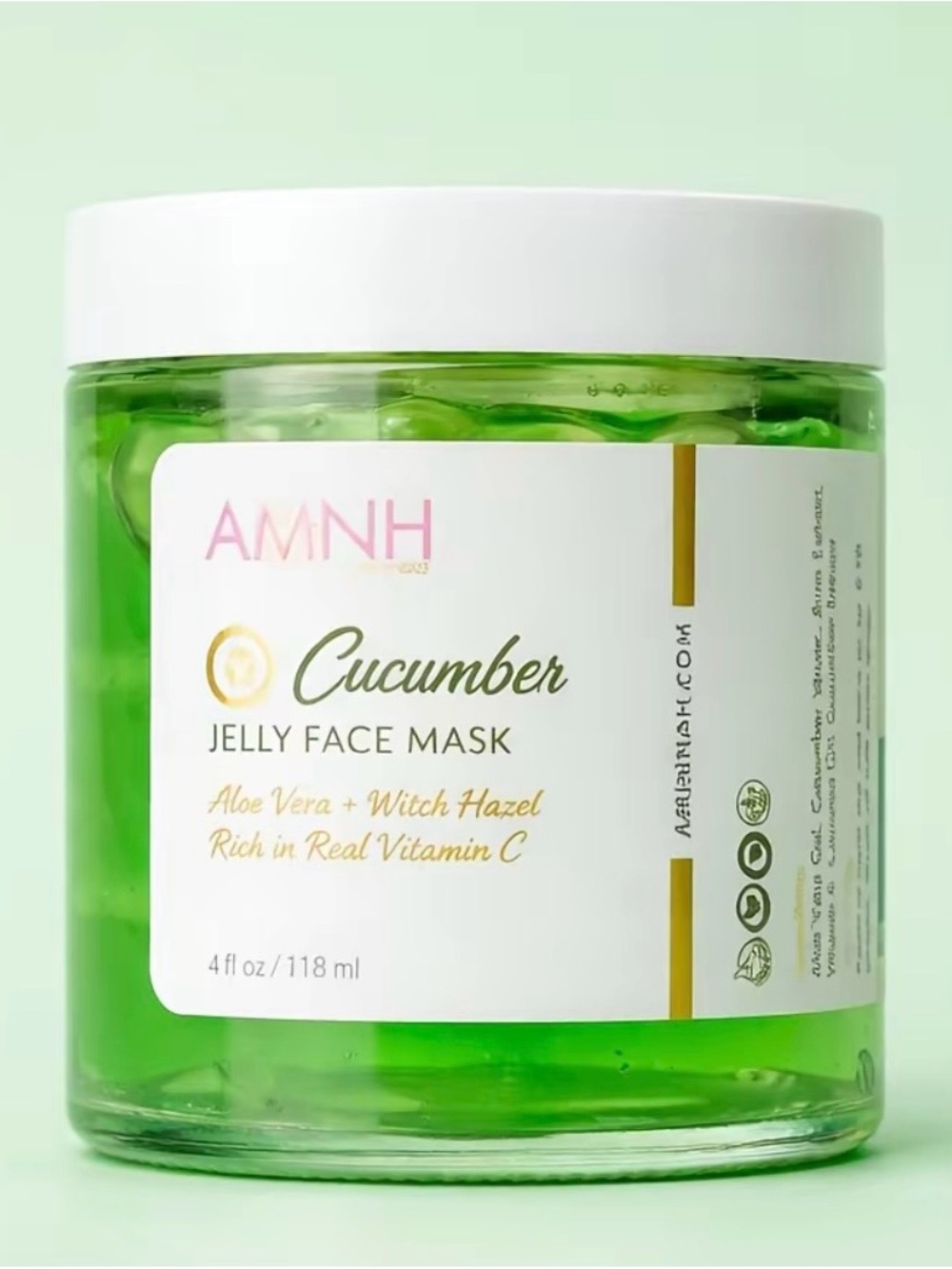Cucumber Jelly Face Mask - Aminnah